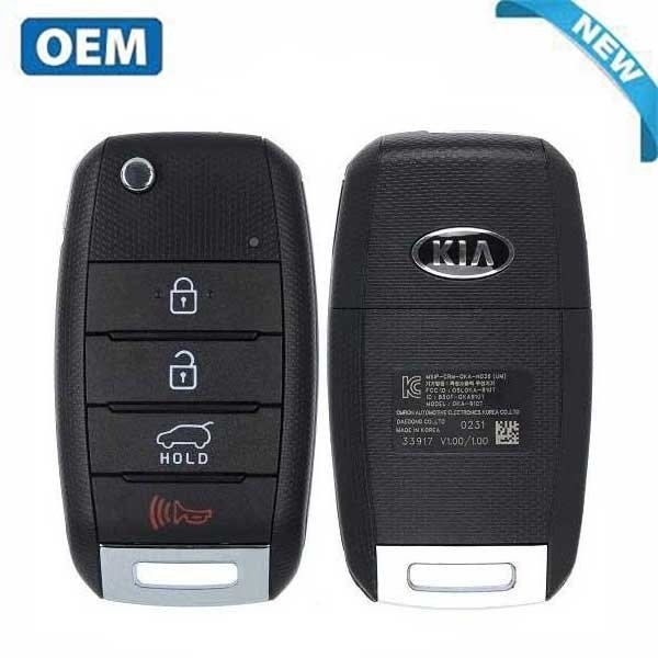 Kia OEM:NEW2015-2020 Sorento / 4-Button Flip Key / PN95430-C5101 / OSLOKA-910T (UM) RFK-KIA-C5101